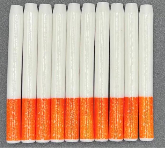 CERMIC ONE HITTER DUGOUT PIPE CIGARETTE BOX OF 100