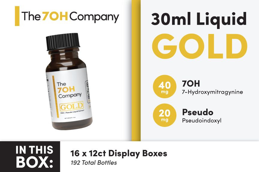 THE 70H COMPANY GOLD 40MG 70H 20MG PSEUDO BOX OF 12