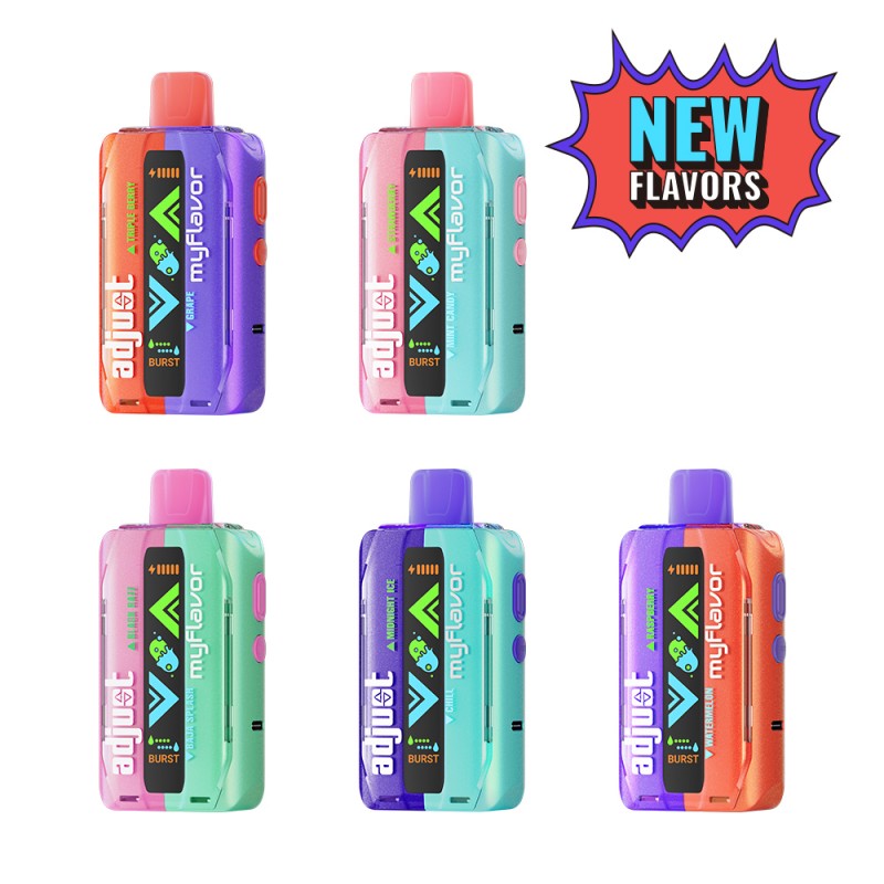 ADJUST MYFLAVOR BY LOST MARY 5% DISPOSABLE 40000 PUFFS BOX OF 5