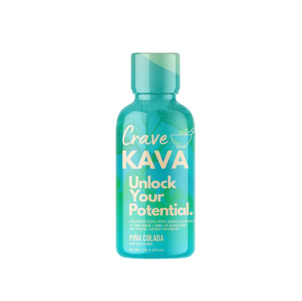 CRAVE KAVA WITH ALKALOIDS BOX OF 12