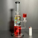 GLASS WATER PIPE WPHX-522 ASSORTED COLORS