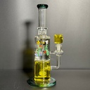 GLASS WATER PIPE WPHX-522 ASSORTED COLORS