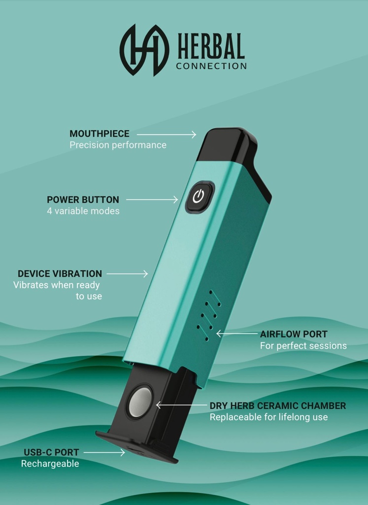 HERBAL CONNECTION ELEMENT DRY HERB VAPORIZER