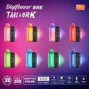 DIGIFLAVOR BRK POD 5% DISPOSABLE 20000 PUFFS BOX OF 5