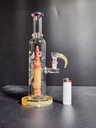 GLASS WATER PIPE EG-38 B ASSORTED COLORS
