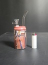 GLASS WATER PIPE OPG-000 ASSORTED COLORS