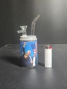 GLASS WATER PIPE OPG-000 ASSORTED COLORS