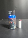 GLASS WATER PIPE OPG-000 ASSORTED COLORS