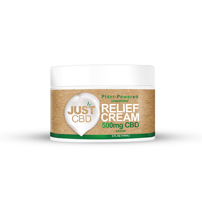 JUST CBD 500 MG EXTRA STRENGTH CREAM TUB