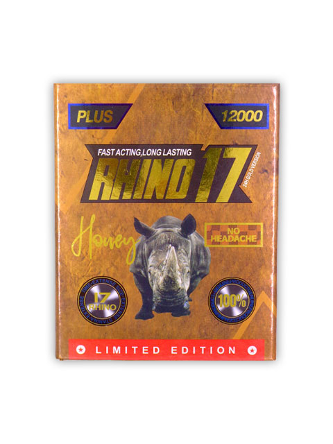 RHINO 17 HONEY ENHANCER BOX OF 12