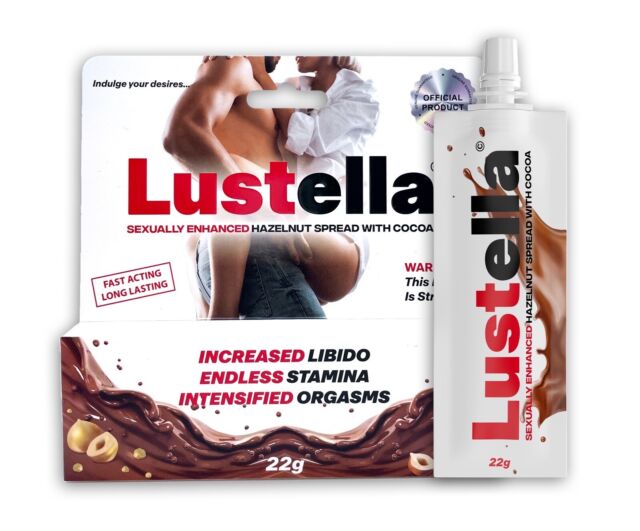 LUSTELLA SEXUALLY ENHANCED LIQUID CHOCOLATE 22G BOX OF 20