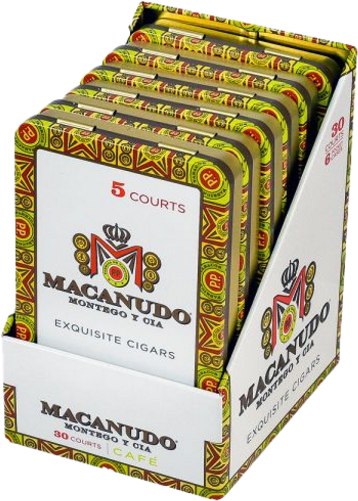 MACANUDO COURT 6PK 4 3/16 X Tins of 5(30)