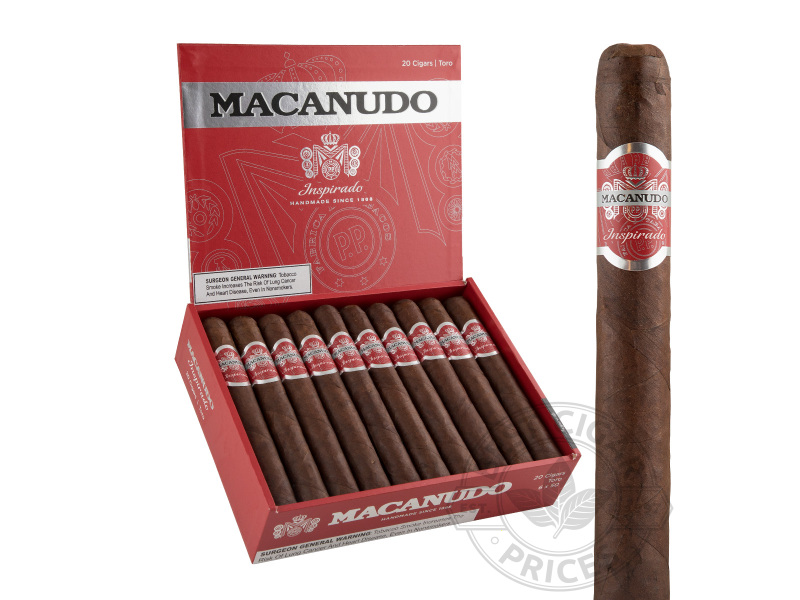 MACANUDO INSPIRADO RED TORO 6x50 BOX(20)