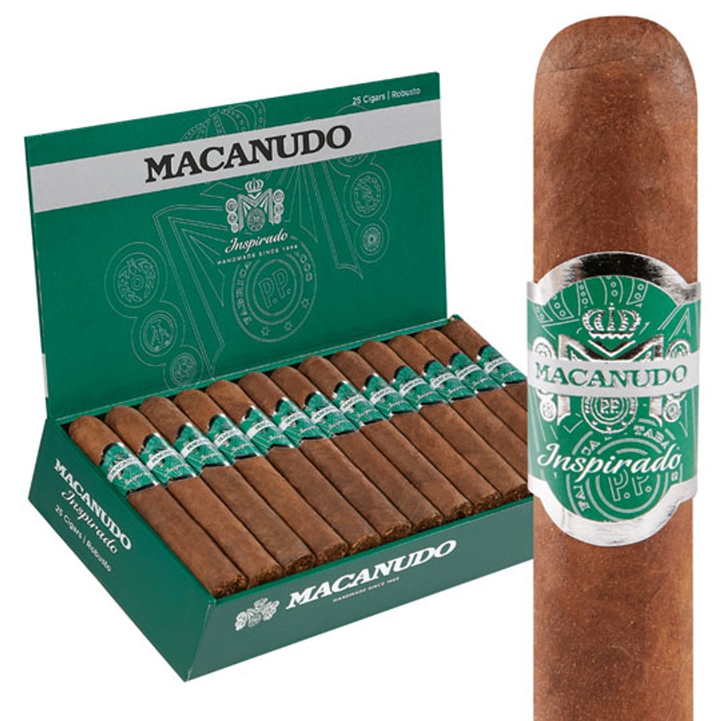 MACANUDO INSPIRADO GREEN ROBUSTO 5X52 (25)