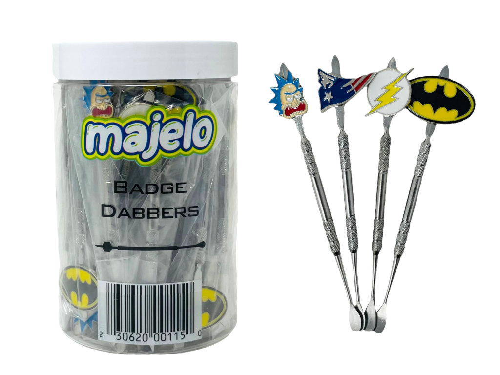 MAJELO BADGE METAL DABBERS 50CT JAR