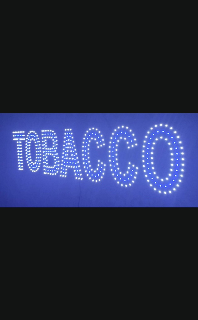 MEDIUM TOBACCO 9x38" WHITE 5000K LIGHT BLUE EP-TOBS5MIX