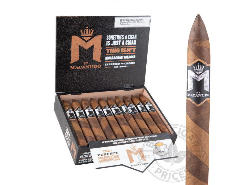 M ESPRESSO BY MACANUDO BELICOSO 6X54 BOX (20)