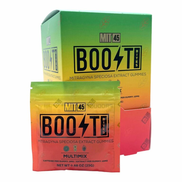 MIT 45 BOOST BITES MITRAGYNA SPECIOSA EXTRACT GUMMIES 5CT BOX OF 20