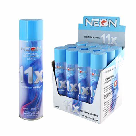 NEON 11X PREMIUM BUTANE 300ML BOX OF 12