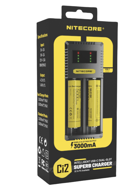 NITECORE CI2 DUAL-SLOT BATTERY CHARGER