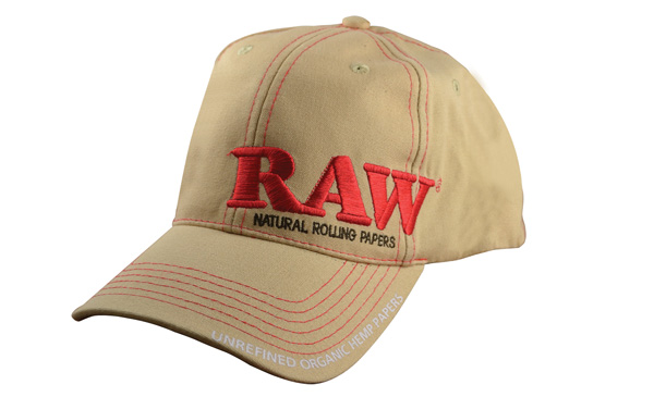 RAW BASEBALL CAP TAN POKER