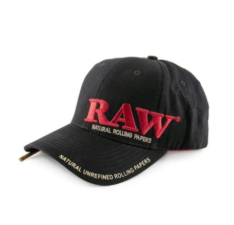 RAW BASEBALL CAP BLACK POKER