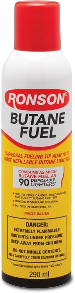 RONSON BUTANE FUEL 165 GRAM 290ML