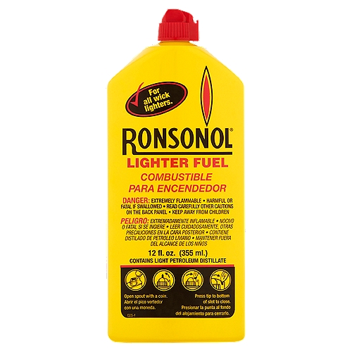 RONSON LIGHTER FUEL 12FL OZ