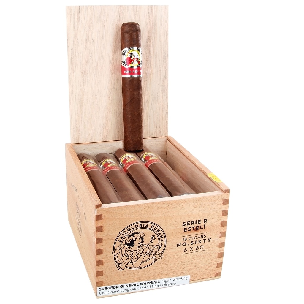 SERIE R ESTELI MADURON NO. SIXTY 6+60(18)