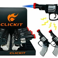 SHOCKING GUN TORCH LIGHTER SH-018 BOX OF 16