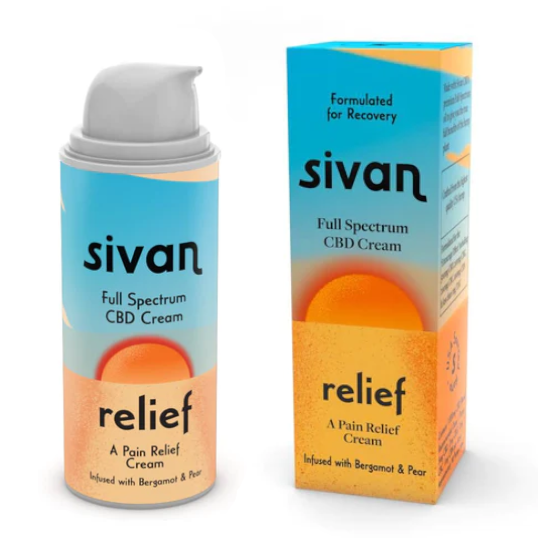 SIVAN FULL SPECTRUM CBD PAIN RELIEF CREAM 6.75OZ