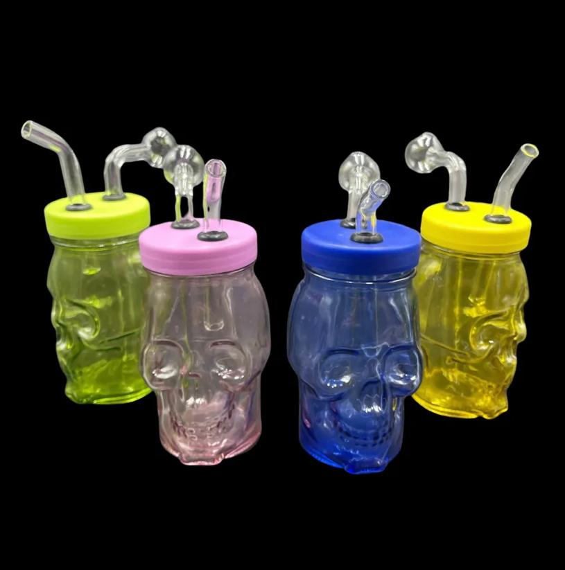 SKULL JAR OIL BURNER 1CT OLB825