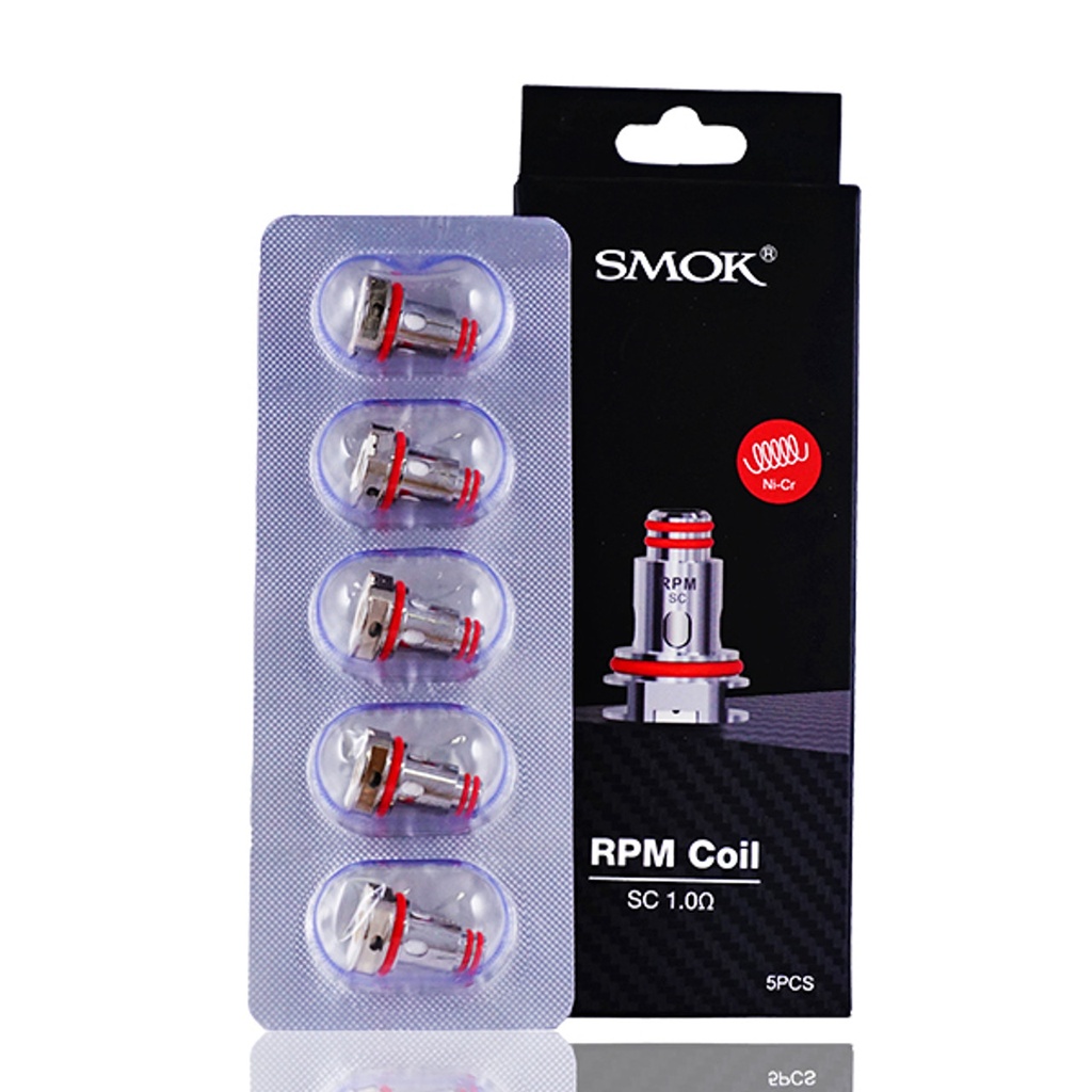 SMOK RPM COIL SC 1.0OHM 5CT/10 PER BOX