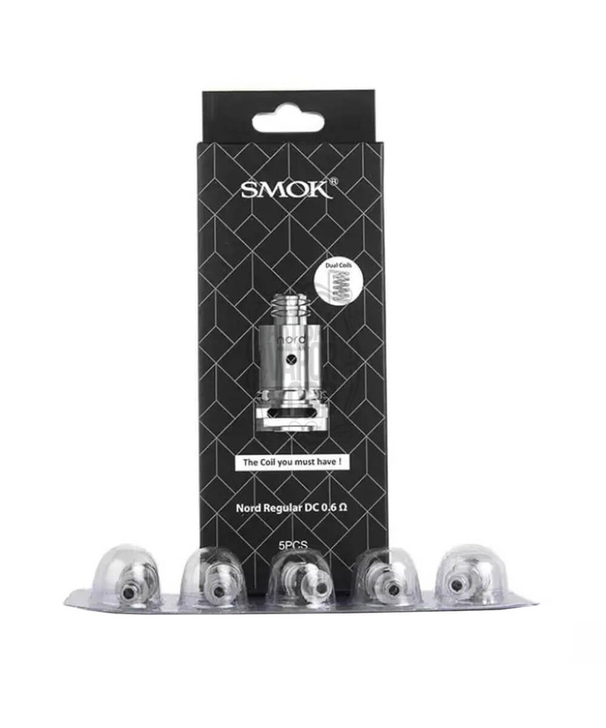 SMOK NORD REGULAR DC 0.6OHM COIL 5CT