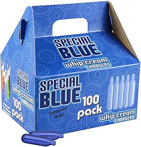 SPECIAL BLUE WHIP CREAM CHARGERS 100PC/1CT [1CT/6BX]