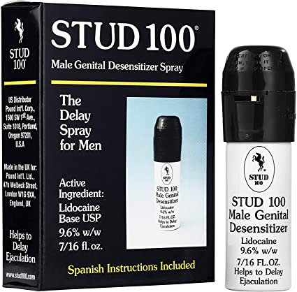 STUD 100 MALE GENITAL DESENSITIZER SPRAY 1PC