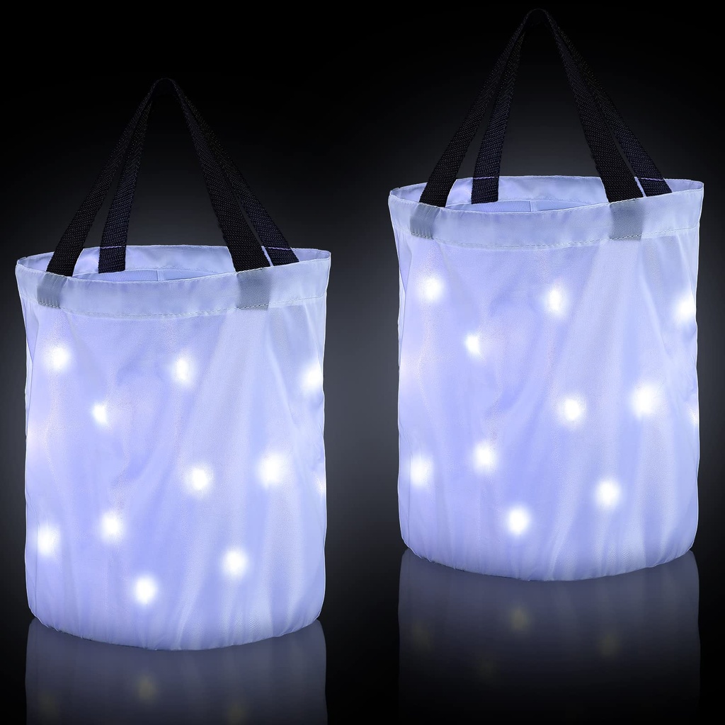 SUPREB 2 IN 1 LED LIGHT UP BAG SET ASSORTED DESIGNS