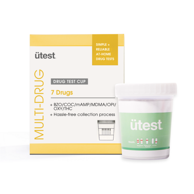 UTEST MULTI-DRUG TEST CUP 7 PANEL