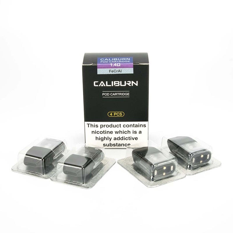 CALIBURN PODS FeCrAL 1.4OHM 4CT