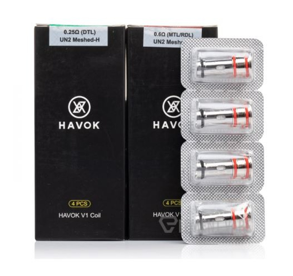 UWELL HAVOK V 1 UN2 MESHED-H COIL 0.6OHM 4PCS/20 PER BOX