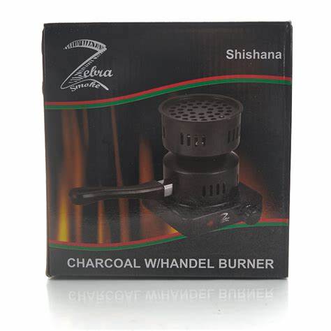 ZEBRA COIL BURNER W/HANDEL SHISHIANA