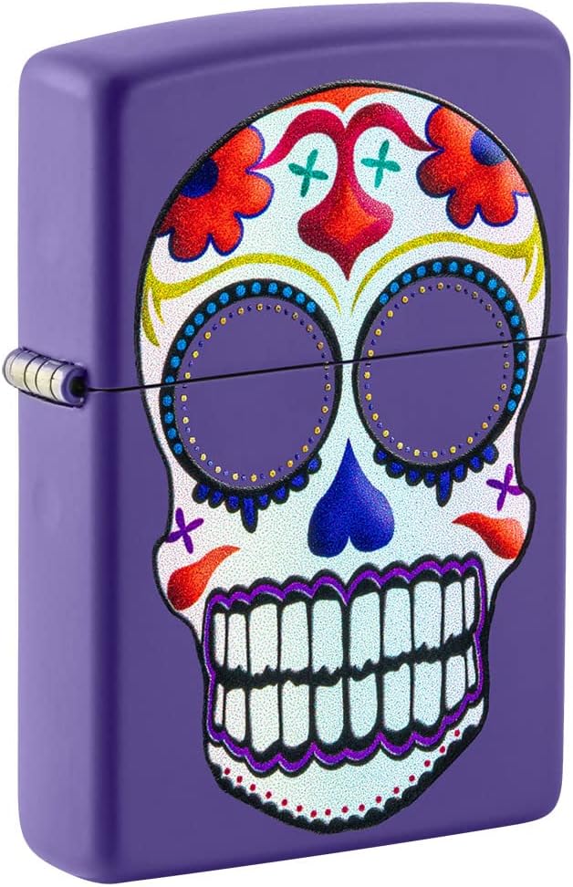 ZIPPO LIGHTER DAY OF THE DEAD DESIGN 49859