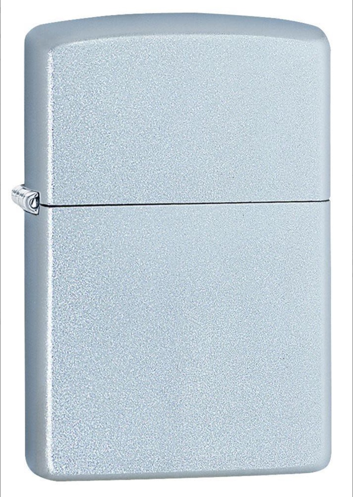 ZIPPO LIGHTER REG SATIN CHROME DESIGN 205