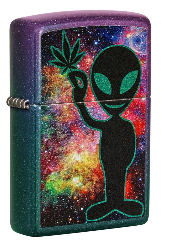 ZIPPO LIGHTER ALIEN DESIGN 49441