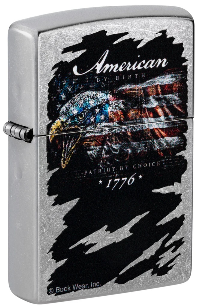 ZIPPO LIGHTER BUCK WEAR EAGLE DOTTED DESIGN 48633