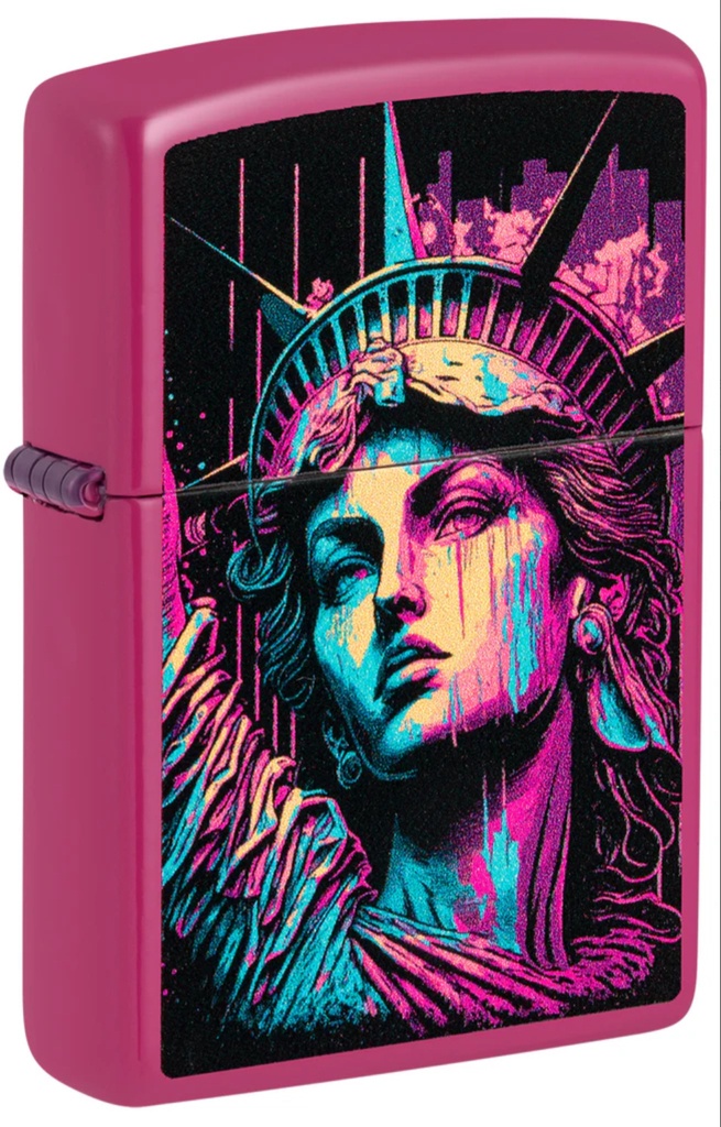 ZIPPO LIGHTER AMERICAN LADY DESIGN 48916