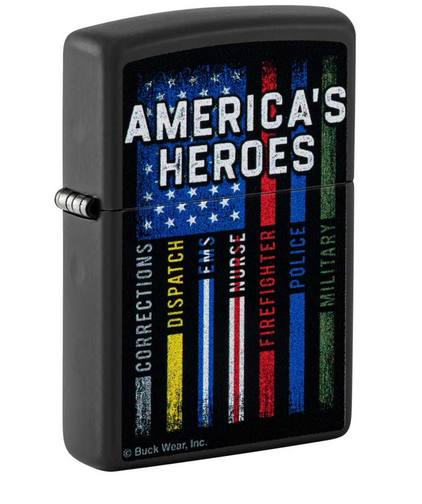 ZIPPO LIGHTER BUCK WEAR BW-AM 2471436 AMERICA DESIGN 48938