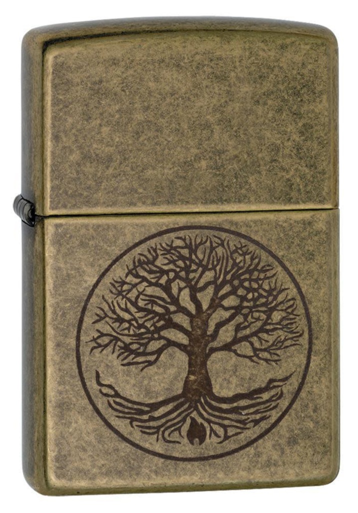 ZIPPO LIGHTER TREE OF LIFE DESIGN 29149