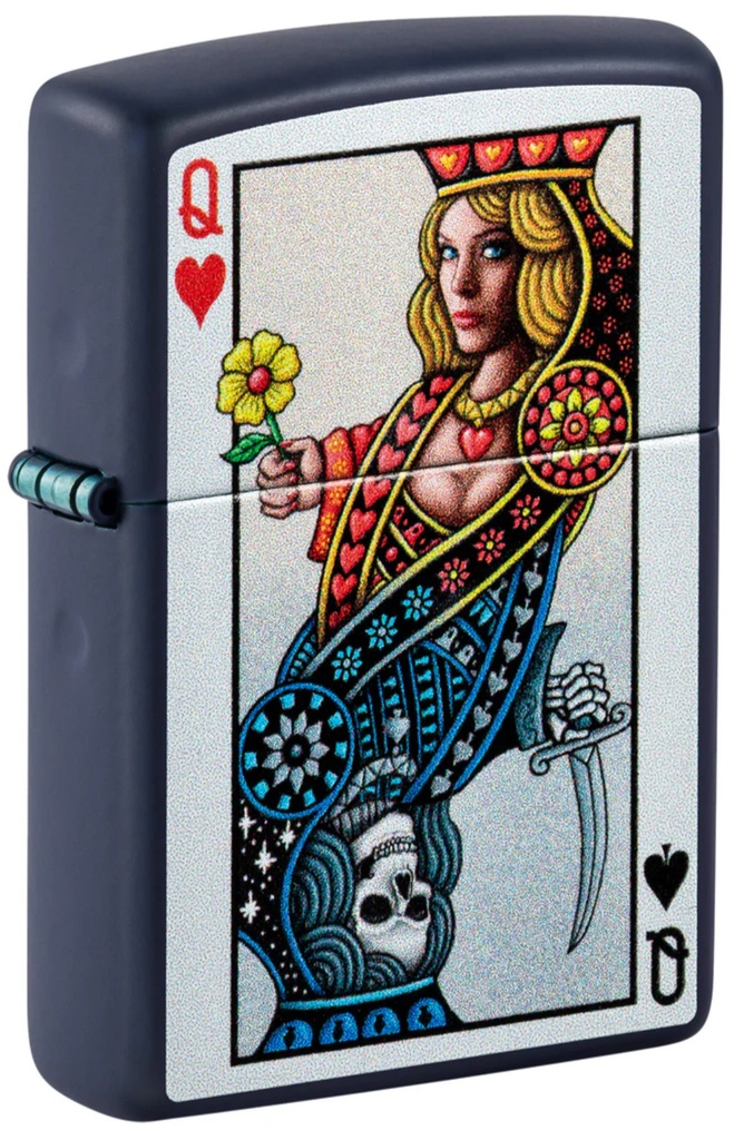 ZIPPO LIGHTER QUEEN DESIGN 48723