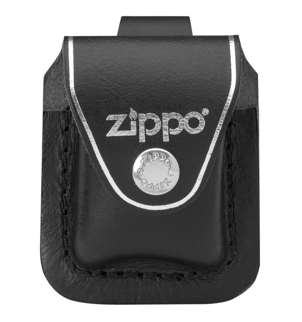 ZIPPO GENUINE LEATHER LIGHTER POUCH (LPLBK)